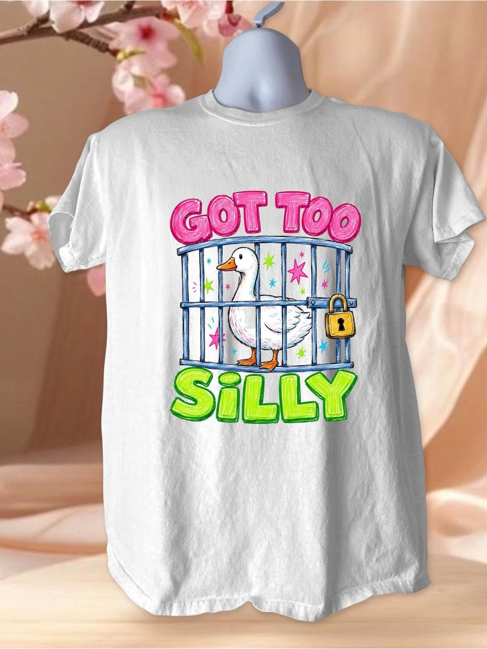 Duck "Got Too Silly" Graphic Tee